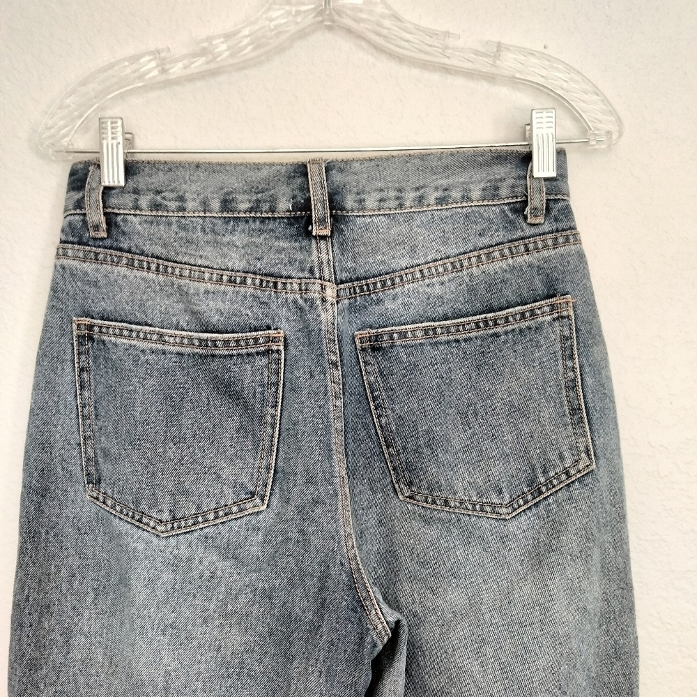 Twelve Distress High Rise Jeans - Picture 6 of 8